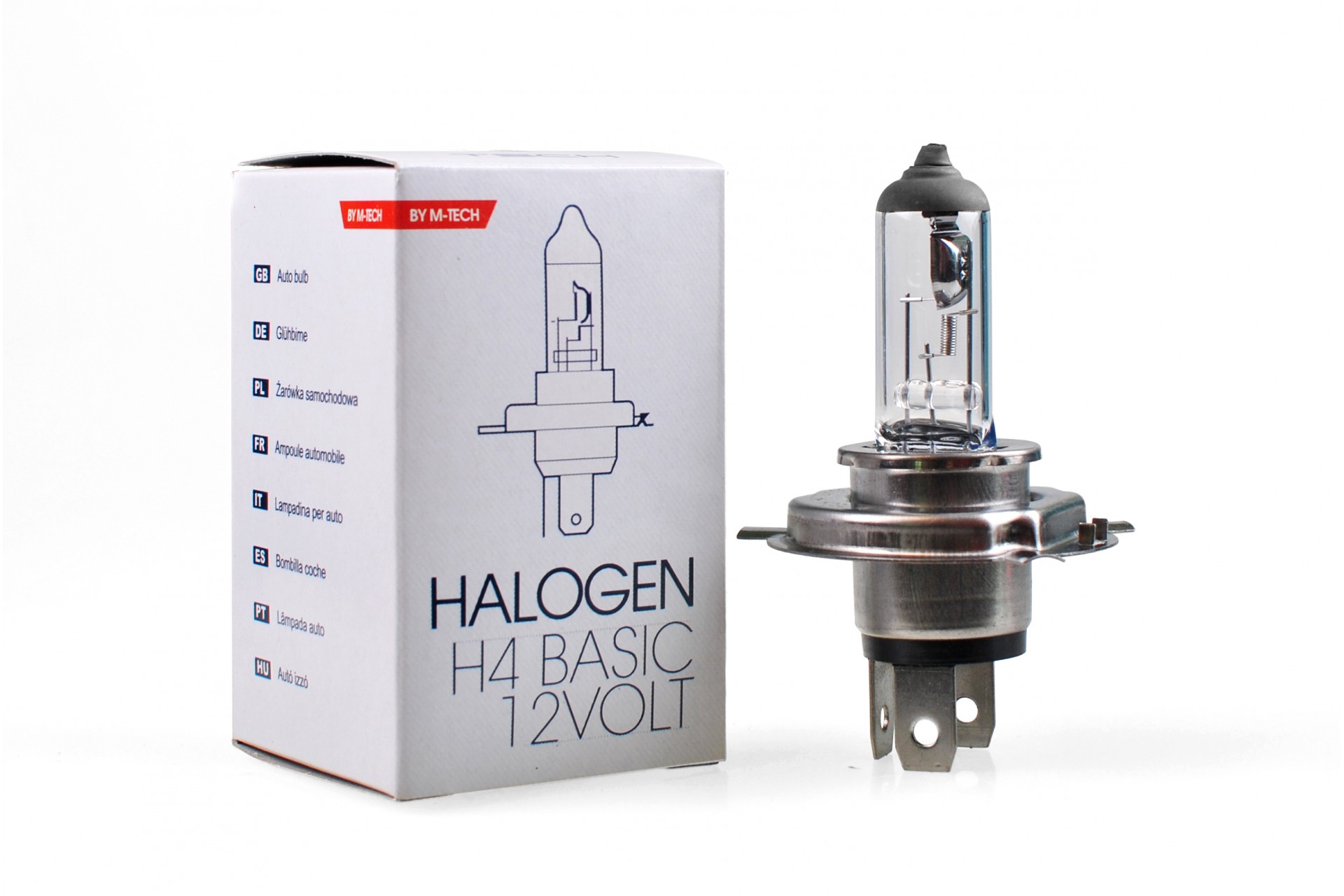 Λάμπα M-TECH H4 (12V, 100/90W - P43t)