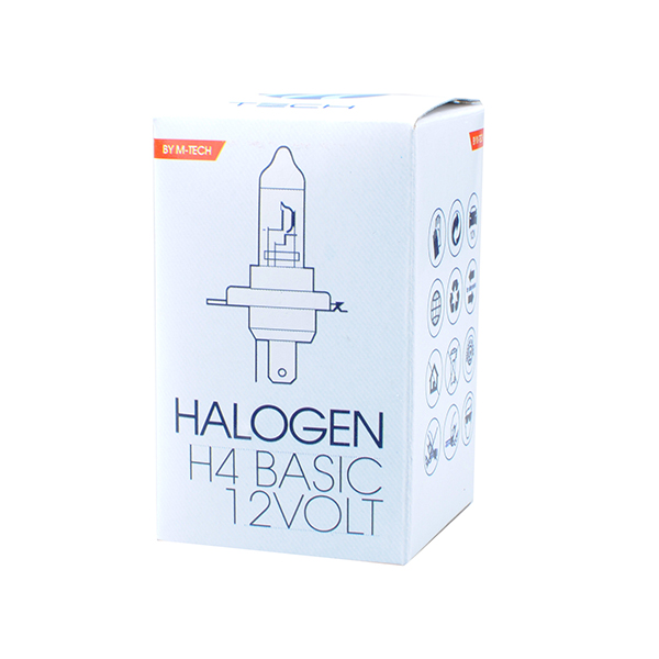Λάμπα M-TECH H4 (12V 60/55W - P43t)