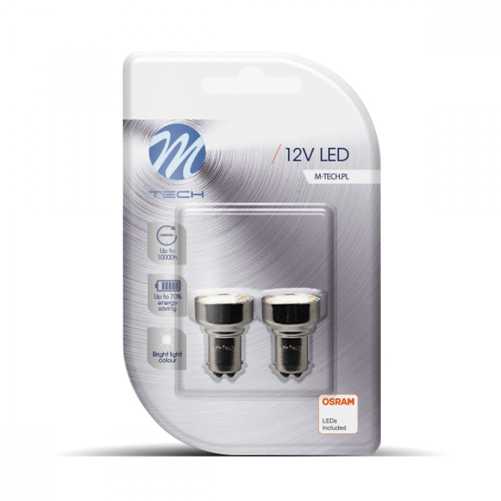 Λάμπα M-TECH LED P21/5W (12V 21/5W)