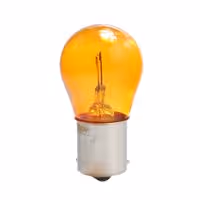 Λάμπα M-TECH PY21W BAU15s 12V 21W / Πορτοκαλί / Λωξή (1 τεμάχιο)
