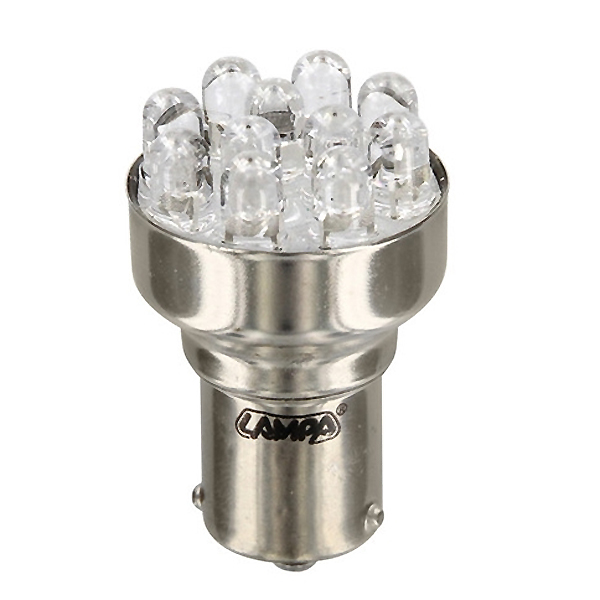 Λάμπα PILOT LED PY21W BAU15s (12V 21W 11Lm/Πορτοκαλί)