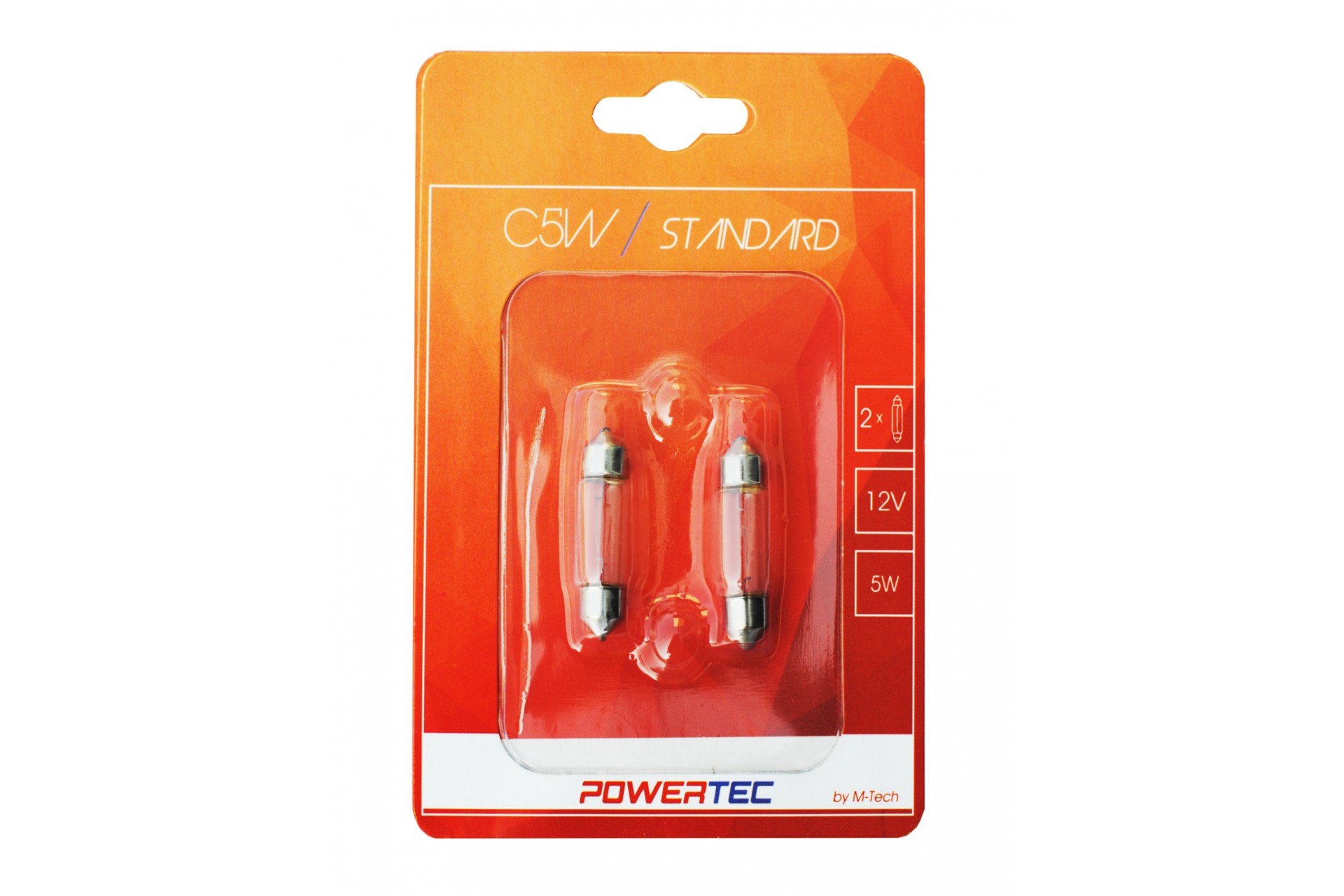 Λάμπα Σωληνωτή M-TECH C5W SV8.5-8 (12V 5W / 11mm x 36mm)