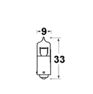 Λάμπα WAIGEER 12V 21W (Ελιά/ Πορτοκαλί)