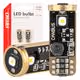 Amio - ΛΑΜΠΑΚΙΑ T10 W5W 12V/24V LED CAN-BUS 3xSMD 3838 ΛΕΥΚΟ 5500K - 2 ΤΕΜ. (04246/AM)