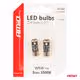 Amio - ΛΑΜΠΑΚΙΑ T10 W5W 12V/24V LED CAN-BUS 3xSMD 3838 ΛΕΥΚΟ 5500K - 2 ΤΕΜ. (04246/AM)