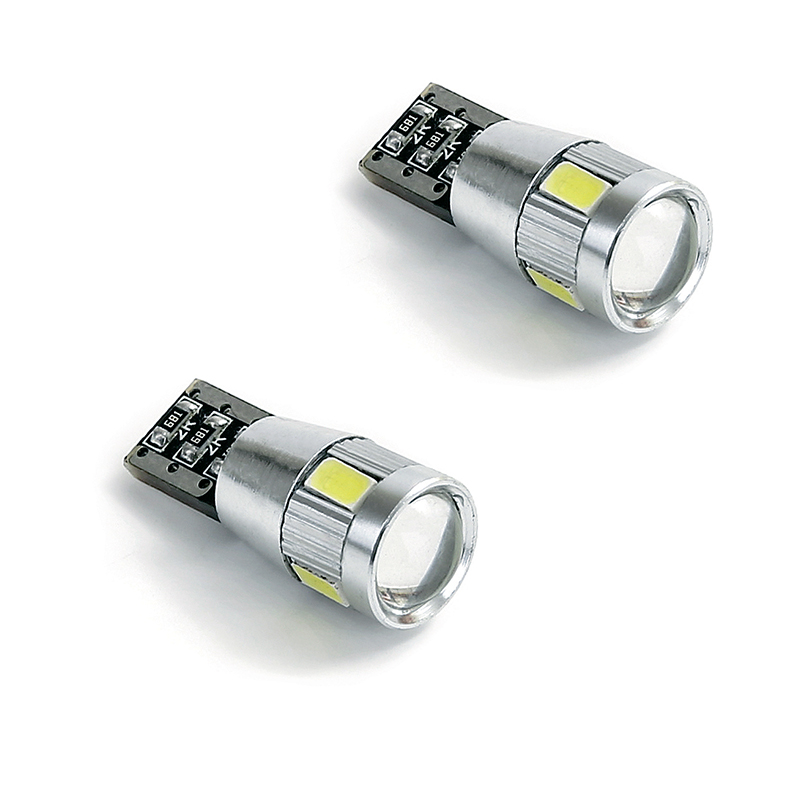 Λάμπες AUTOLINE T10 LED 6smd Χωρίς Κάλυκα (Canbus/12V)