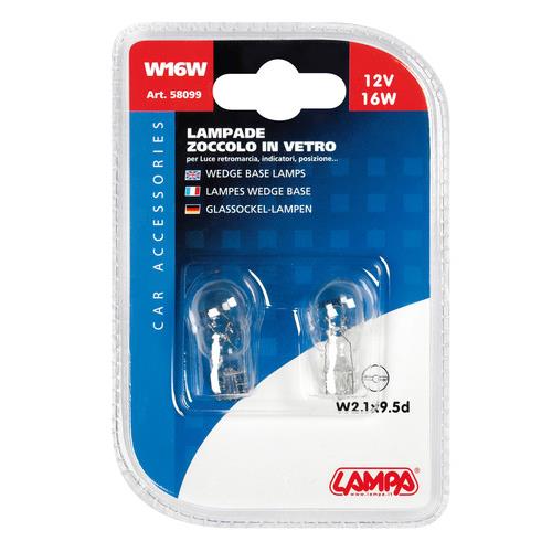 Λάμπες LAMPA W16W (12V 16W)