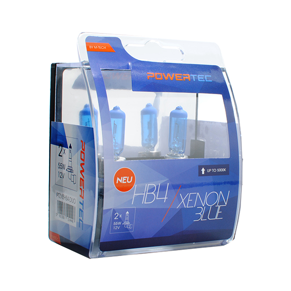 Λάμπες POWERTEC Xenon Blue HB4 9006 (12V 55W - P22d)