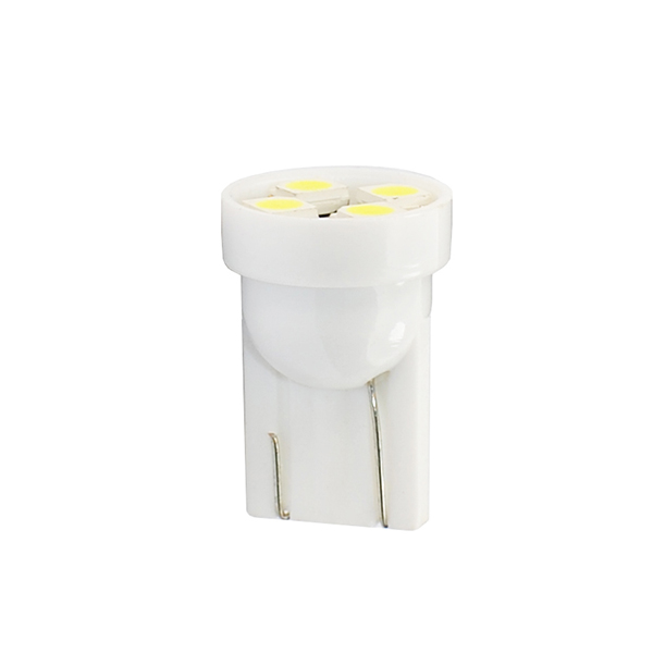 Λάμπες M-TECH T10 LED 4smd Χωρίς Κάλυκα (Άσπρο/12V)
