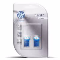 Λάμπες M-TECH T10 LED 4smd Χωρίς Κάλυκα (Μπλε/12V)