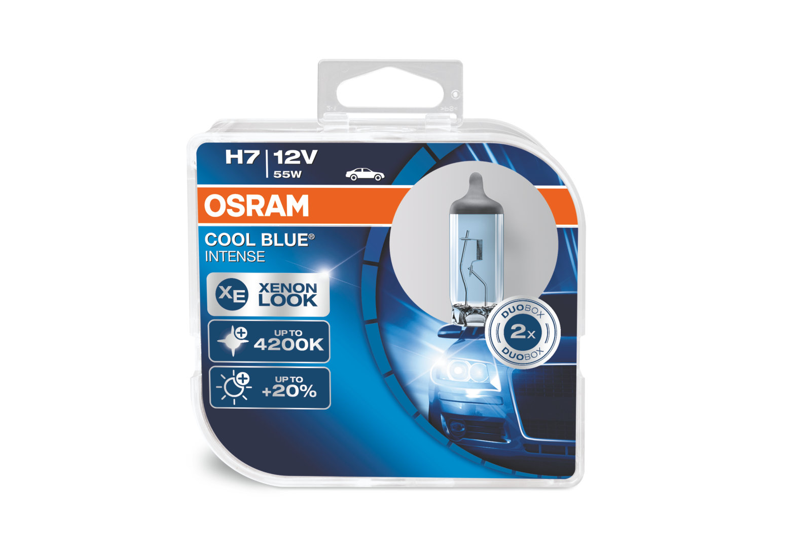 Λάμπες OSRAM Cool Blue H7 (12V 55W - PX26d)