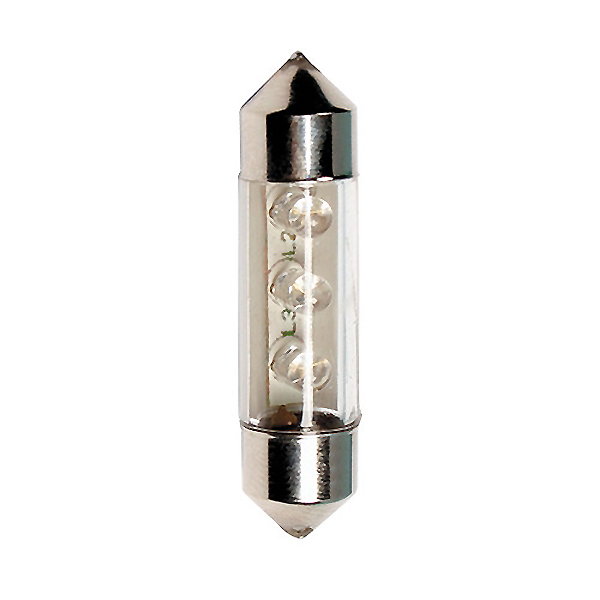 Λάμπες Σωληνωτές PILOT MULTI-LED (Κόκκινο/12V/10mm x 36mm)