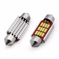 Λάμπες Σωληνωτές AMiO LED 12smd (Canbus/12-24V/12mm x 36mm)