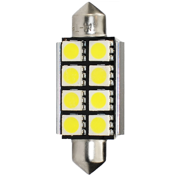 Λάμπες Σωληνωτές M-TECH PREMIUM LED 8smd (Canbus/12V/41mm)