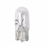 Λάμπες T-10 Χωρίς Κάλυκα 12V 5W/ Λευκό (10 τεμάχια)