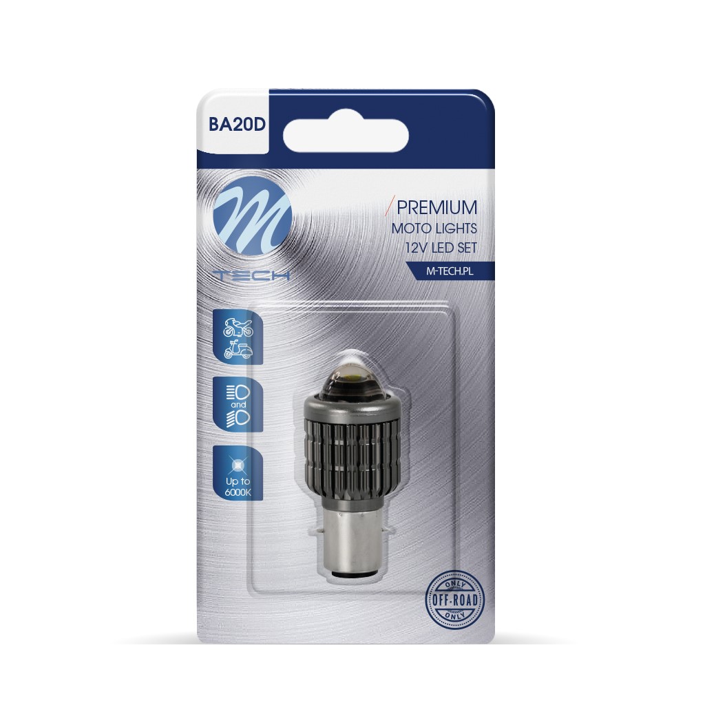 S2 10-80V BA20d 15W 2x3570SMD LED 1.400lm 6.000K ΔΙΠΛΗΣ ΠΟΛΙΚΟΤΗΤΑΣ BLISTER
