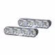 DRL HOR78 12/24V ΠΡΟΣΘΕΤΟ DAYTIME ΔΙΕΘΝΗ ΜΕ 4LED 6W 120,5x36,8mm ΜΑΥΡΟ 2ΤΕΜ