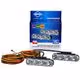 DRL HOR78 12/24V ΠΡΟΣΘΕΤΟ DAYTIME ΔΙΕΘΝΗ ΜΕ 4LED 6W 120,5x36,8mm ΜΑΥΡΟ 2ΤΕΜ