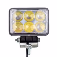 Προβολέας LED Με Λευκό Φως (Ορθογώνιος / 18W / 4D / 10-30V)