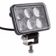 Προβολέας LED Με Λευκό Φως (Ορθογώνιος / 18W / 4D / 10-30V)