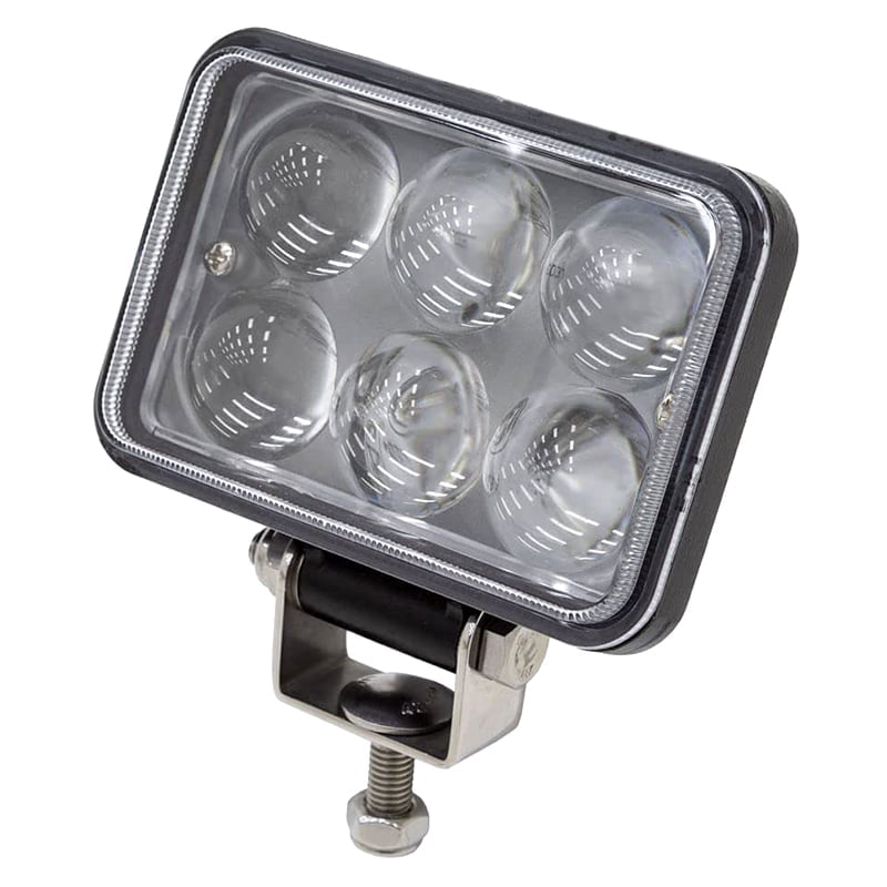 Προβολέας LED Με Λευκό Φως (Ορθογώνιος / 18W / 4D / 10-30V)