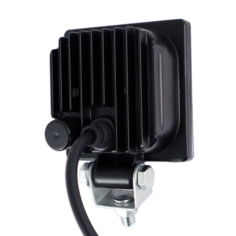 Προβολέας LED Με Λευκό Φως (Τετράγωνος / 12W / 4D / 10-30V)