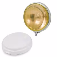 Προβολέας OEM Νίκελ Με Κίτρινο Φως & Καπάκι (H3 / 12V 55W)