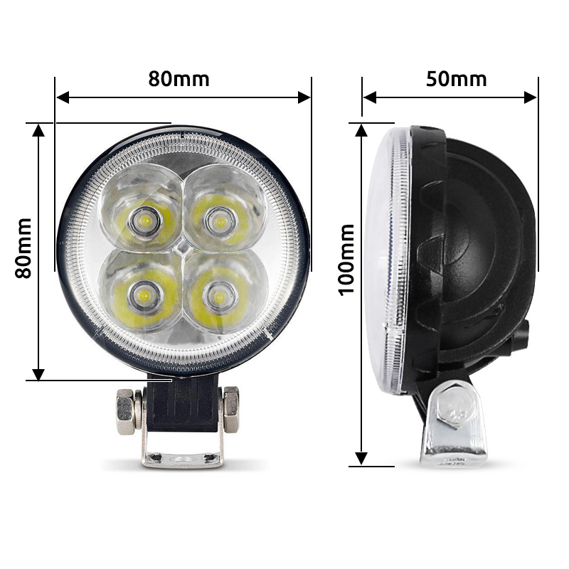 Προβολέας SpotEpistar LED  (Στρογγυλός)