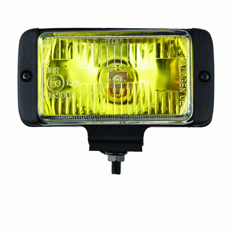 Προβολείς DLAA Καρφί (12V / 55W / Ορθογώνιο / Κίτρινο)
