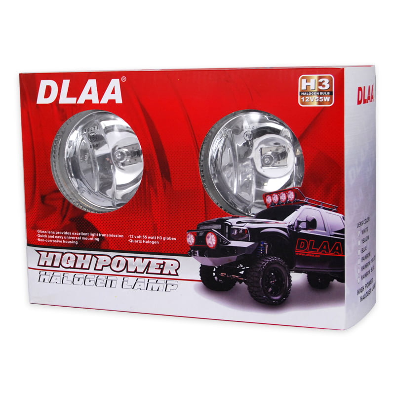 Προβολείς Ομίχλης DLAA Με LED Angel Eye (H3 12V 55W)