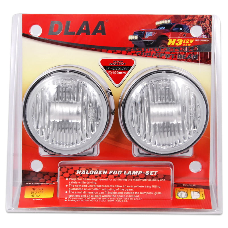 Στρογγυλοί Προβολείς Ομίχλης DLAA (H3 12V 55W)