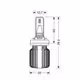 H8/H11/H16 9-32V PGJ19-X 6LED 6.500K 4.000lm 20W CANBUS  HALO LED BLADE
