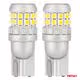 Amio - ΛΑΜΠΑΚΙΑ T10 W5W 12V/24V LED CAN-BUS 30xSMD 2016 ΛΕΥΚΟ 5500K - 2 ΤΕΜ. (04233/AM)