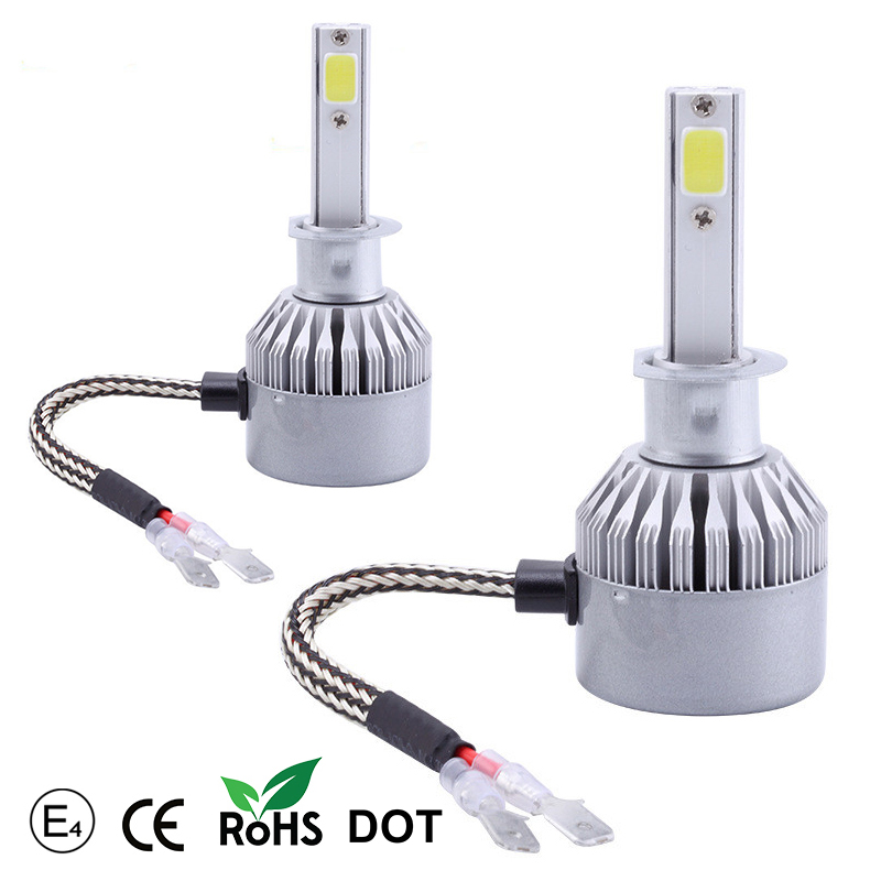 Λάμπες H1 C6 Σύστημα LED Headlight White (12-24V/6500K)