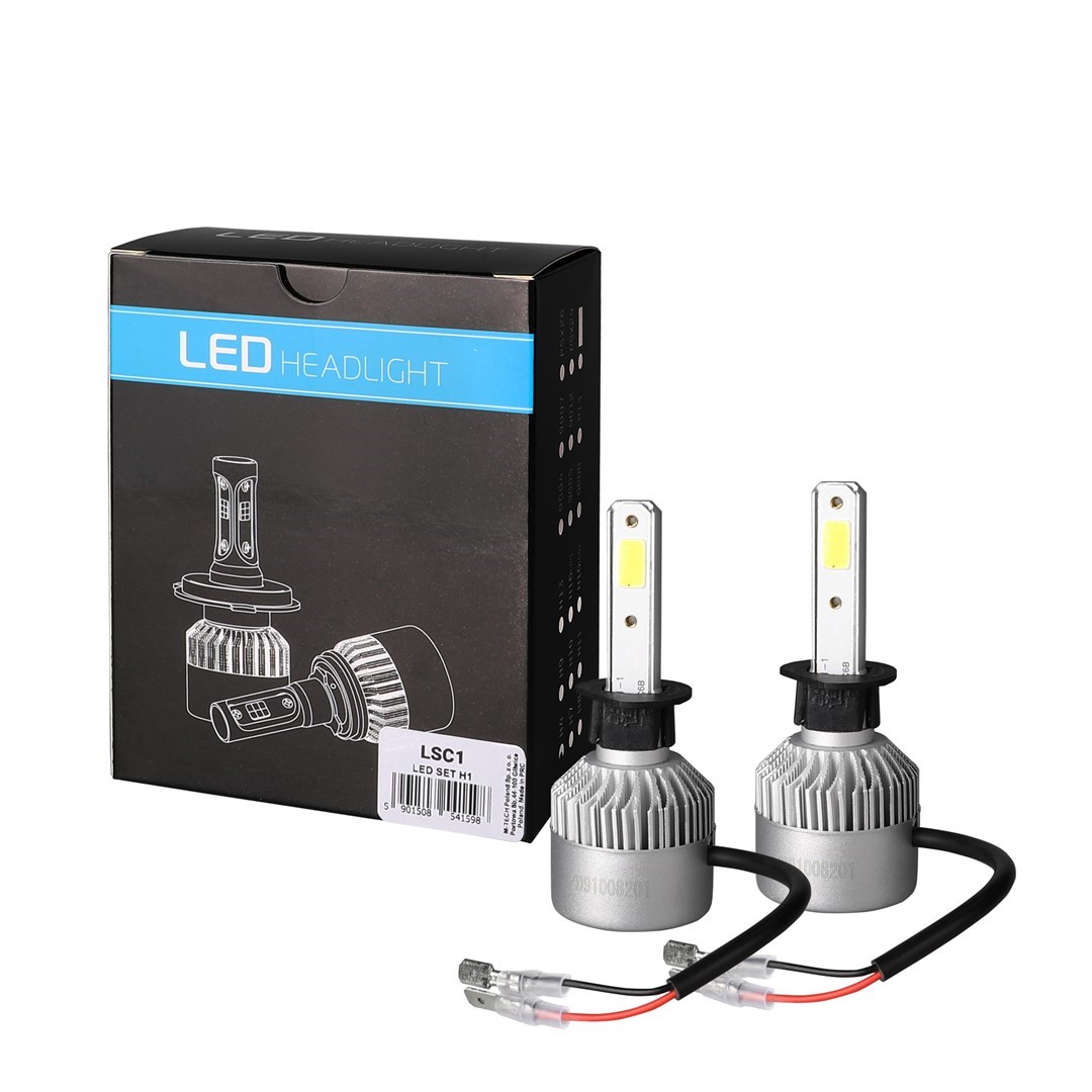Λάμπες H1 Σύστημα LED Headlight (9-32V/4x10W/6500K)