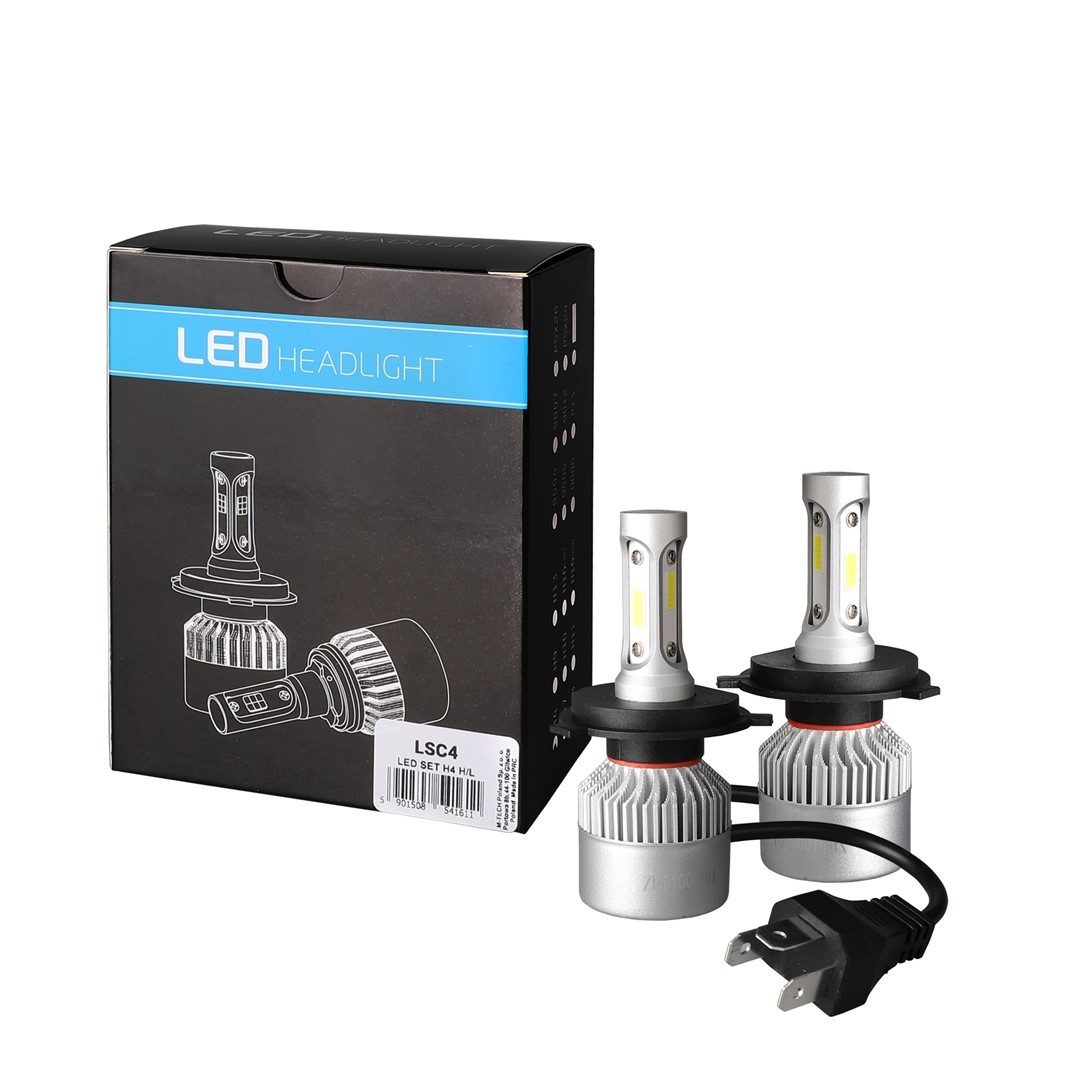 Λάμπες H4 Σύστημα LED Headlight (9-32V/4x10W/6500K)