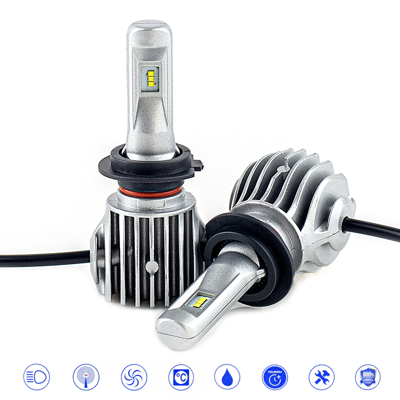 Λάμπες H7 D6 Σύστημα LED Headlight Premium White (12-24V/50W/6000Lm/Canbus & EMC)