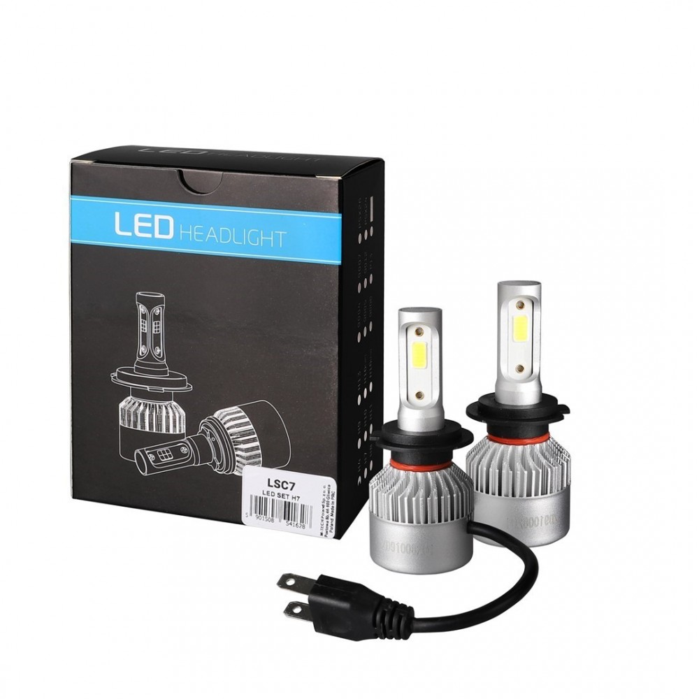 Λάμπες H7 Σύστημα LED Headlight (9-32V/4x10W/6500K)