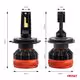 ΛΑΜΠΕΣ LED H4 10-16V 90W 6.500K 9900lm CAN BUS (ME ΑΝΕΜΙΣΤΗΡΑΚΙ) X3 SERIES