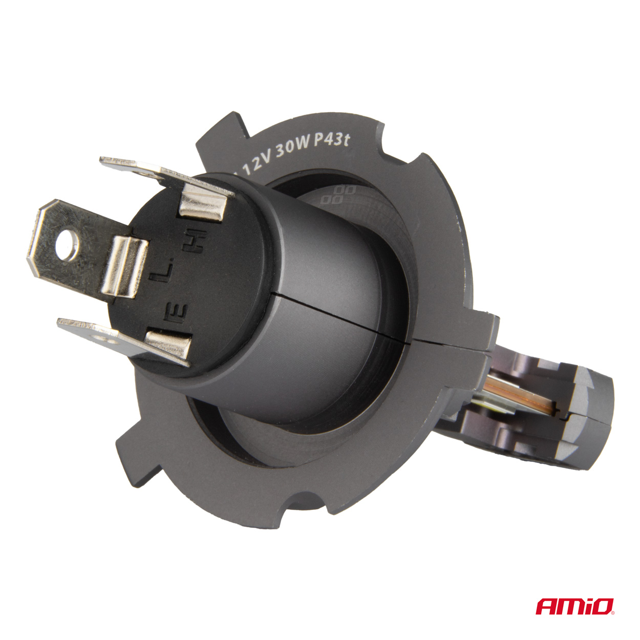 ΛΑΜΠΕΣ LED H4 12V 60W 6.000K 5.600lm +400% LED CANBUS HYBRID SERIES AMIO