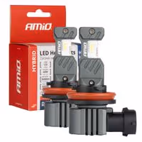 ΛΑΜΠΕΣ LED H8/H9/H11/H16 12V 60W 6.000K 5.600lm +400% LED CAN-BUS HYBRID SERIES