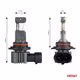 Amio - ΛΑΜΠΕΣ LED HIR2 12V 60W 6.000K 5.600lm +400% LED CAN-BUS HYBRID SERIES - 2 ΤΕΜ. (04119/AM)