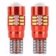 Amio – LED CANBUS T10 W5W 12V W2.1x9.5d 5600K 27xSMD 3014HP Καρφωτό Λευκό για Φώτα Θέσης & Εσωτερικού Αυτοκινήτου – 2 Τεμ. (01446/AM)