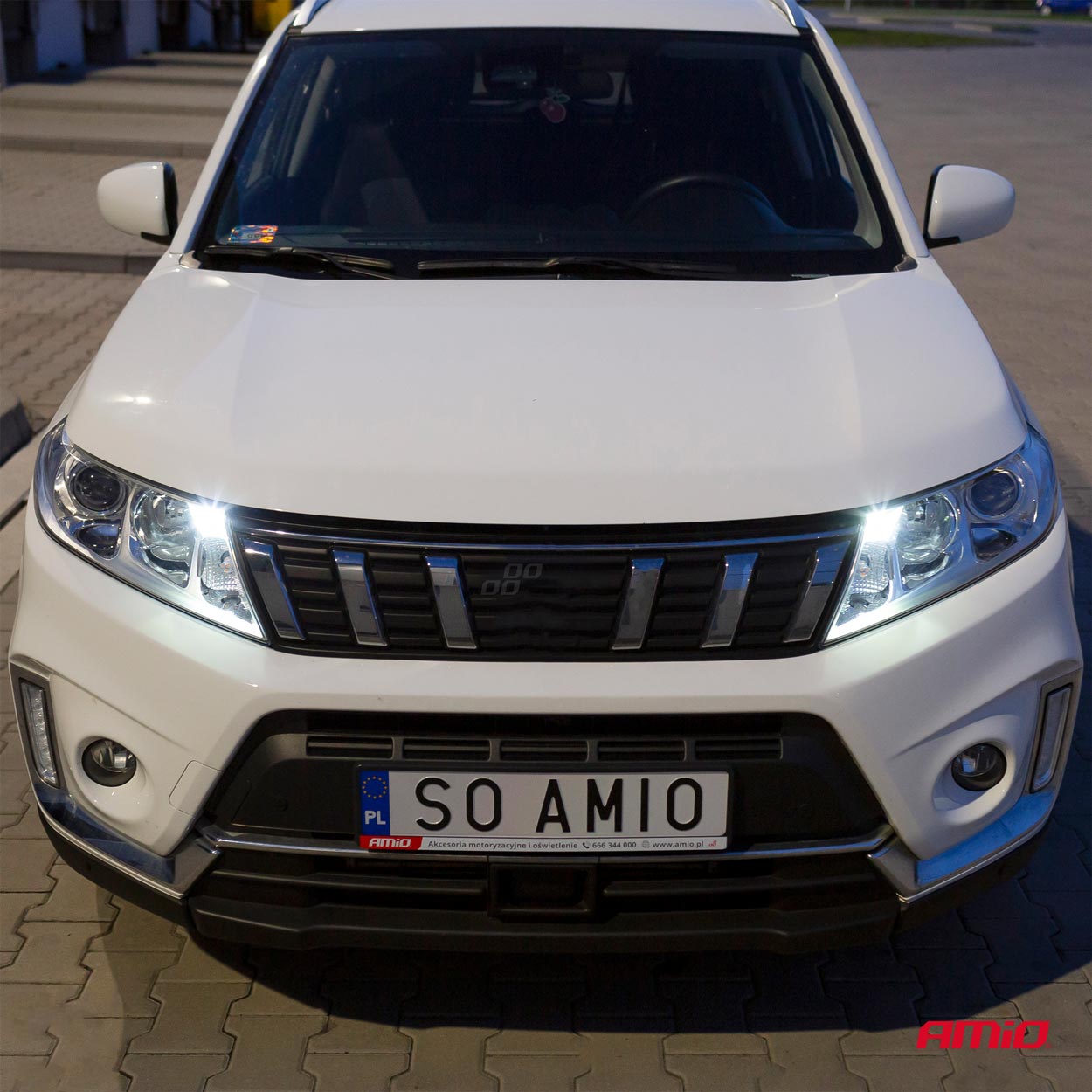 T10 W5W W10W 12/24V ΛΕΥΚΟ (ΚΑΡΦΩΤΟ CAN-BUS) AMIO 2ΤΕΜ