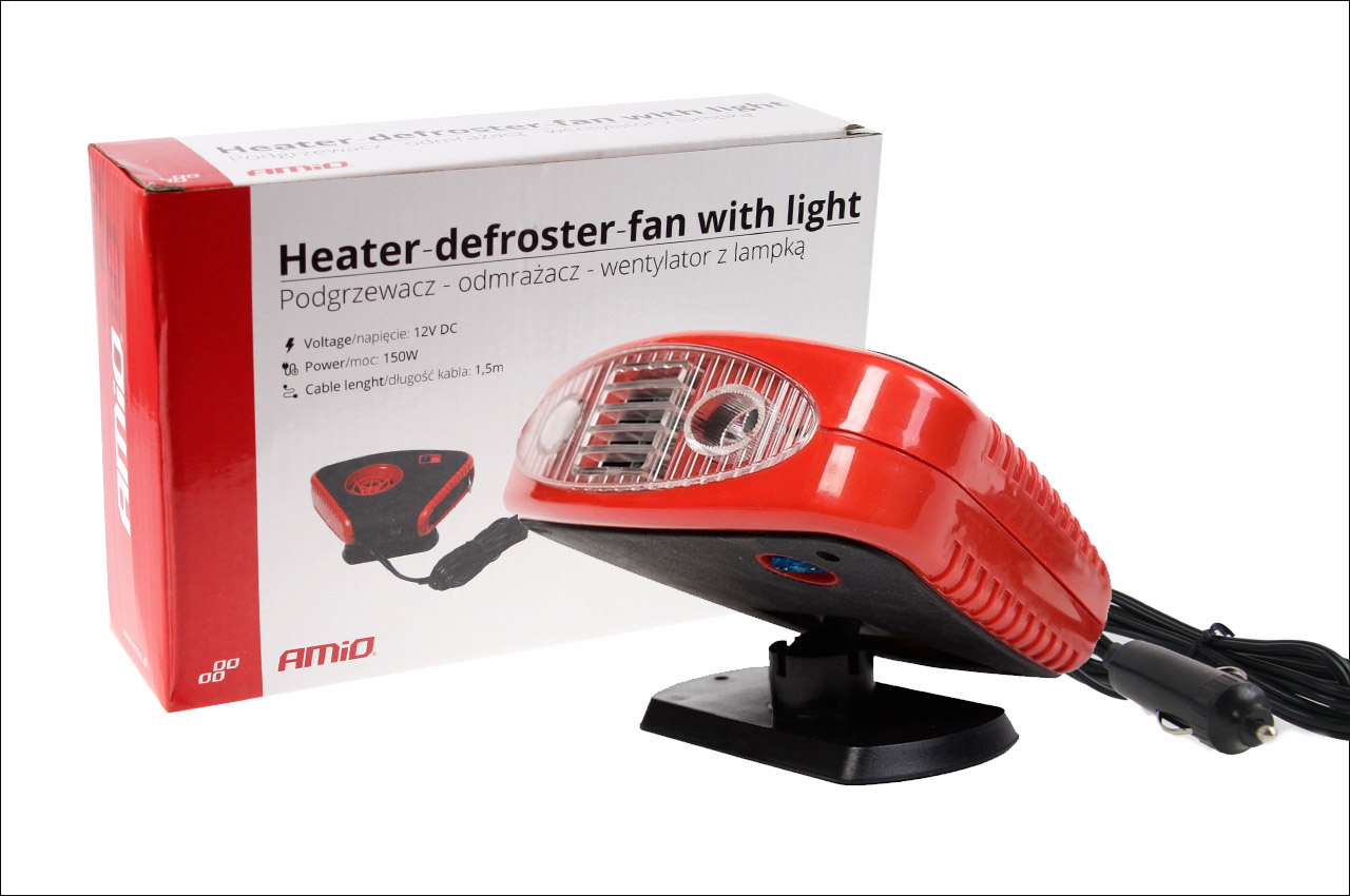 Αερόθερμο Αναπτήρα AMiO TORNADO 3 Σε 1 Με LED (12V / 150W)