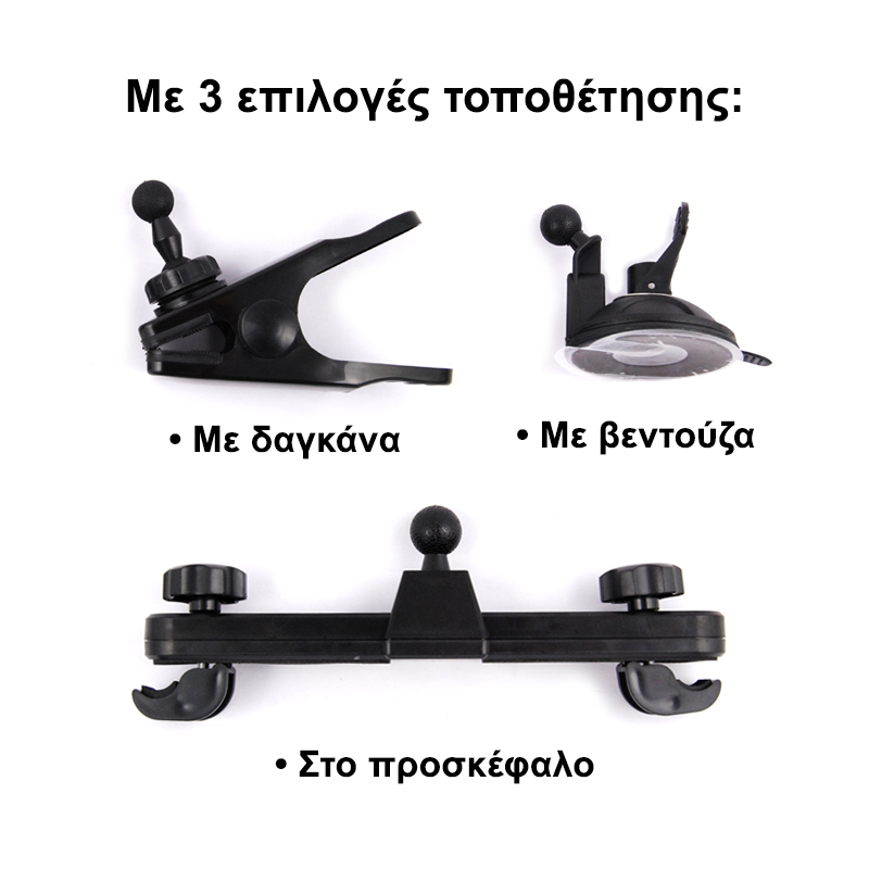 Ανεμιστήρας OEM Με 3 επιλογές Τοποθέτησης (4.5" / 12V)