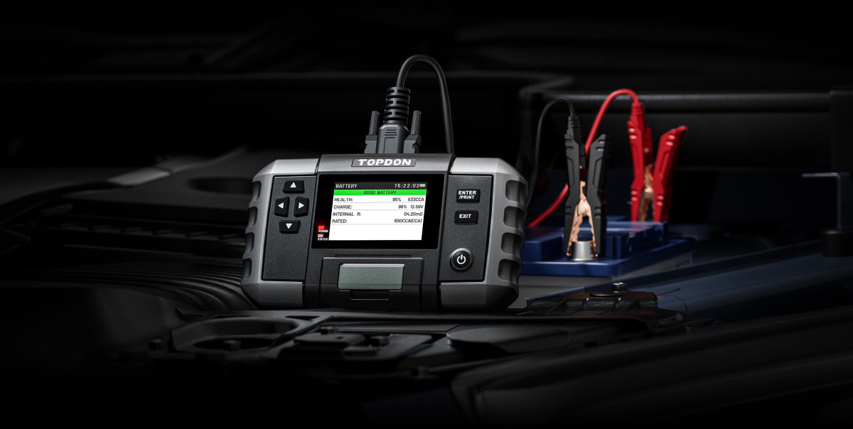 Αναλυτής Μπαταρίας TOPDON BT600 PLUS