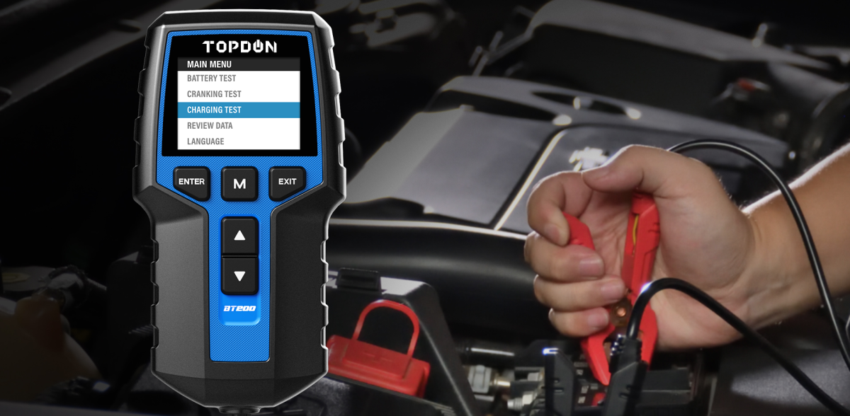 Διαγνωστικό Μπαταρίας TOPDON BT200 (12V)
