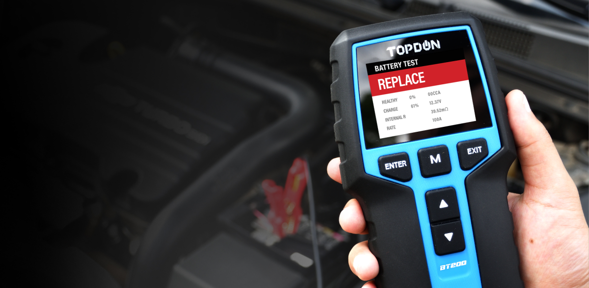 Διαγνωστικό Μπαταρίας TOPDON BT200 (12V)