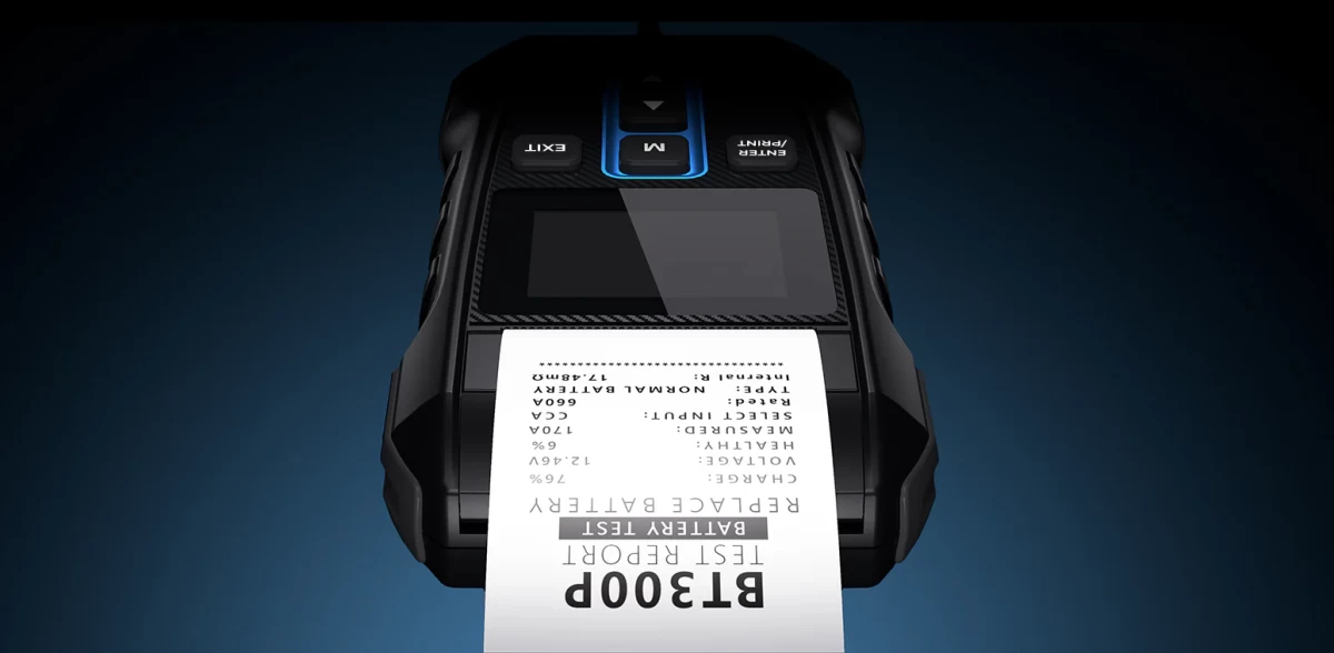 Διαγνωστικό Μπαταρίας TOPDON BT300P (12V - 24V)